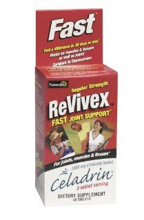 Naturade Regular Strength ReVivex Fast Joint Support Dietary Supplement Tablets, 40 Count Packages (Pack of 2) Health & Personal Care