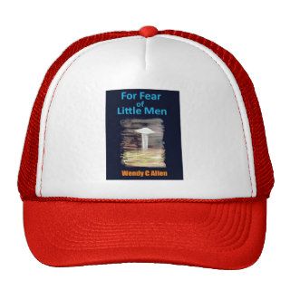 For Fear of Little Men   VISION D 8 UFO Book Cover Hat