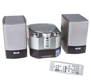 JVC 60 Watt AM/FM w/CD Compact Stereo System —