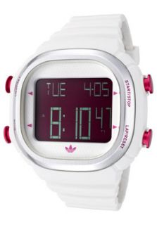 Adidas ADH2076  Watches,Mens Seoul Digital Multi Function White Polyurethane, Casual Adidas Quartz Watches
