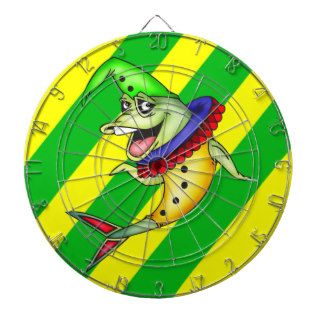 Cartoon Clown Fish Dartboard