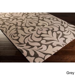Candice Olson Modern Classics Hand tufted Contemporary Floral Wool Rug (33 X 53)