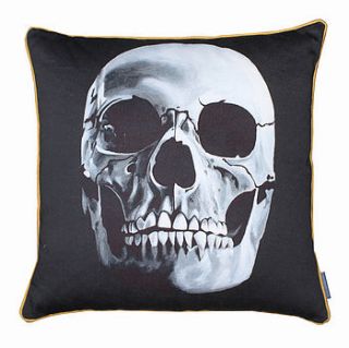 skull cushion by baroque&roll