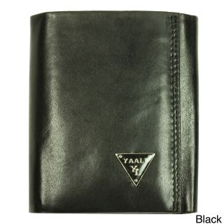 Yaali Mens Leather Tri fold Wallet