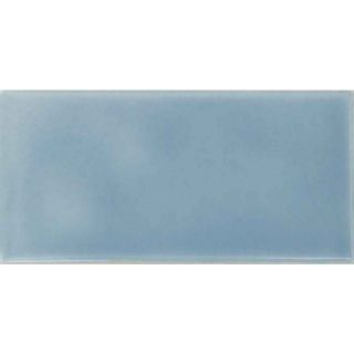 Solistone 10 Pack Hand Painted Field Tile Blue Ceramic Indoor/Outdoor Wall Tile (Common 3 in x 6 in; Actual 3 in x 6 in)