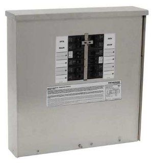 10 16 CIR 7.5kW outdr surface mount MTS, no meters. UL  Generator Transfer Switches  Patio, Lawn & Garden
