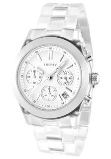 DKNY NY8162  Watches,Womens Chronograph Transparent Plastic, Chronograph DKNY Quartz Watches