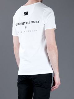 Philipp Plein 'terrorist Cat' T shirt
