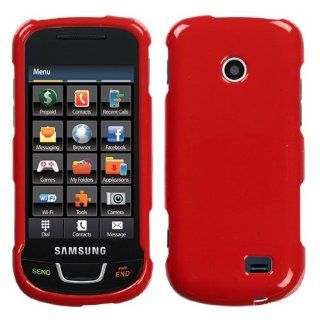 Samsung T528G Hard Protector Case Phone Cover   Red Cell Phones & Accessories