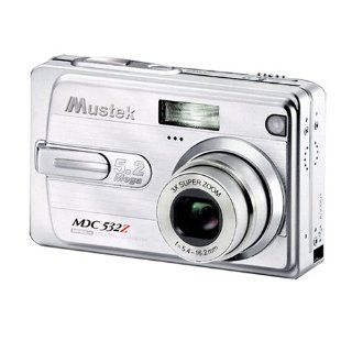 Mustek MDC532Z 5.2MP Digital Camera with 3x Optical Zoom  Point And Shoot Digital Cameras  Camera & Photo