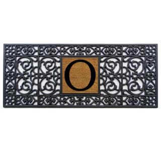 Rubber Monogrammed Doormat (17x41)