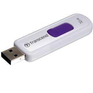 Transcend 32 GB JetFlash 530 Retractable USB 2.0 Flash Drive TS32GJF530 (White) Electronics