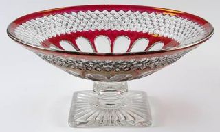 Westmoreland Waterford Ruby Bowl Round Footed Flared Bowl   Stem #1932, Ruby On