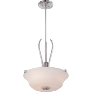 Kemper With Brushed Nickel Finish 4 light Pendant