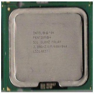 Intel Pentium 4 531 3GHz 800MHz 1MB Socket 775 CPU Computers & Accessories