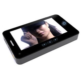 MAlo 4.3 Inch LCD Digital HD Display Monitor Door Peephole Viewer Camera with Doorbell and Motion Detection Black