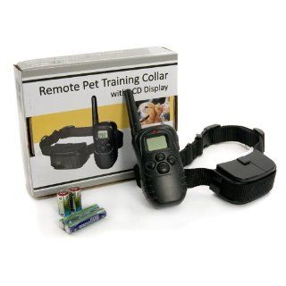 TaoTronics 998D 1 Remote Dog Training Shock Collar LCD Display  Barking Deterrent Collars 