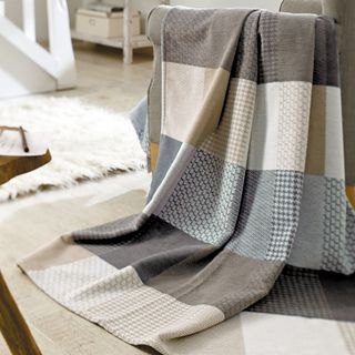 Solare Cotton Pure Patchwork Oversize Throw
