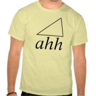 scalene triangle shirt shirt