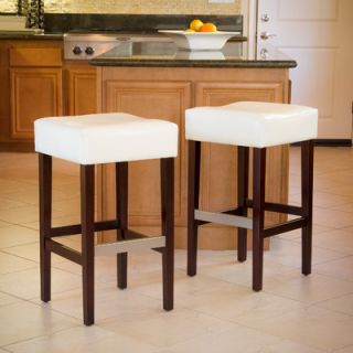 Home Loft Concept Whitman 32 Backless Bar Stool NFN2908 Color White