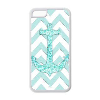 Chevron Anchor Cover Case for Iphone 5C IPC 535 Cell Phones & Accessories