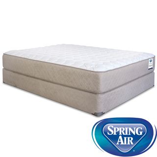 Spring Air Back Supporter Bancroft Firm Twin size Mattress Set