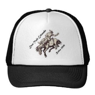 Deer Trail Rodeo Bucking Horse 2010 Large Hat