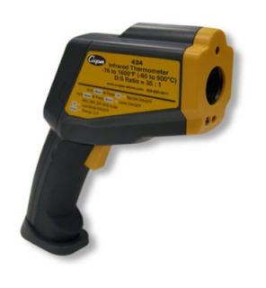 Cooper Instrument Gun Style Infrared Thermometer,  76 To 1600 Degrees F