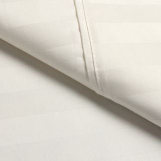 Lcm Home Fashions Cotton Damask 400 Thread Count Cotton Sheet Set Off White Size Twin