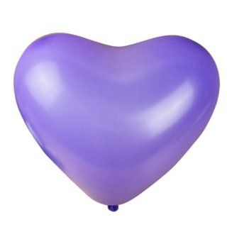 2013newestseller Purple Color 90 100PCS Love Heart Shape Balloons  