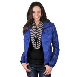 Journee Collection Womens Infinity Striped Scarf