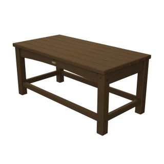 Trex Outdoor Furniture Rockport 35.5 in x 17.75 in Recycled Rectangle Patio Coffee Table