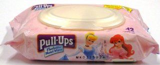 Pull ups Flushable Moist Wipes, Princess Characters, 42 Ct (Pack of 6) Health & Personal Care