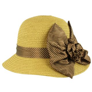 Faddism Faddism Womens Summer Ribbon Straw Hat (one Size) Tan Size One Size Fits Most