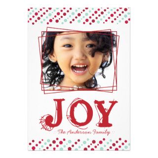 Whimsical and Fun Christmas Photo Card