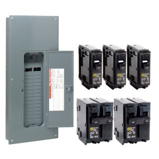 Square D 40 Circuit 30 Space 150 Amp Main Breaker Load Center (Value Pack)