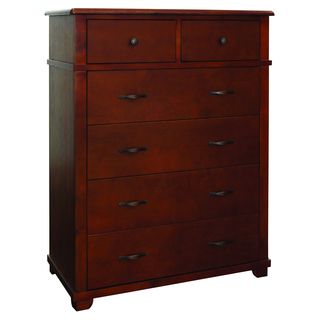 Woodridge Chestnut 2 over 4 6 drawer Chest