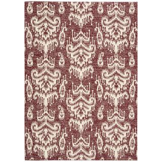 Barclay Butera Kaleidoscope Crimson Wool Rug (79 X 1010) By Nourison