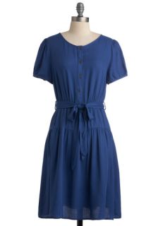 Cool Blue Beauty Dress  Mod Retro Vintage Dresses
