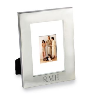 Silver Plated 3 1/2 x 5 Engraved Picture Frame (2 Lines)   Zales