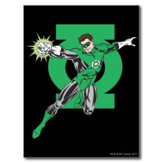 Green Lantern & Symbol Postcards