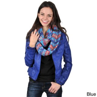 Journee Collection Womens Multi color Knit Infinity Scarf