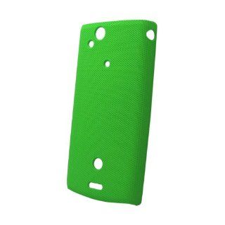 JLTech1 1X New Hard PC Mesh Net Back Case Cover For Sony Ericsson LT15i Xperia Arc S X12 Green A18 Cell Phones & Accessories