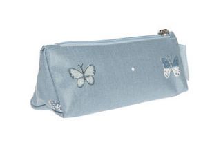 butterfly oilcloth accessory/pencil case by sophie allport