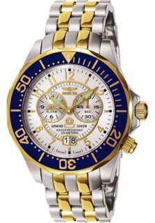 Invicta 3481  Watches,Mens Grand Diver Two Tone, Casual Invicta Quartz Watches