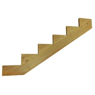 Severe Weather 6 Step Treated Deck Stair Stringer