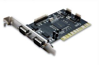 Syba SD PCI 4S1P PCI 4x Serial DB9, 1x Parallel, 4x 16C550 UART, 1x SPP/EPP/ECP Electronics