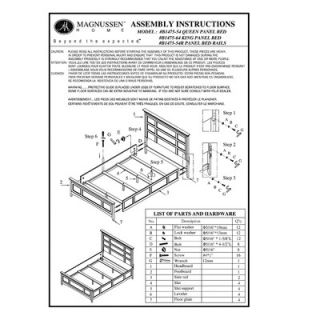 Magnussen Furniture Kentwood Storage Panel Bed