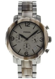 Fossil JR1383  Watches,Womens Natalie Chronograph Brown Dial Gold Tone SS, Casual Fossil Quartz Watches