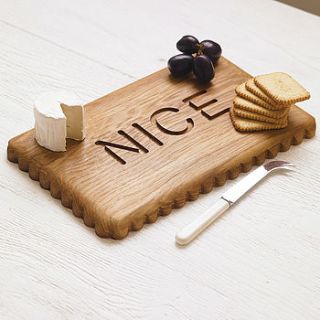 biscuit platter board by wood paper scissors